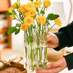 Vase Set | Bendable & Smooth-Rounded Glass | Set of 6 or 8