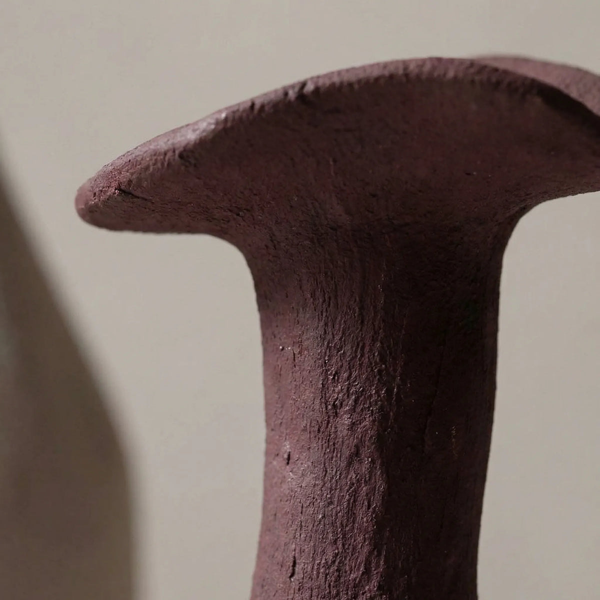 Vase Set | Hand-Shaped & Textured Earth Tones | Set of 5