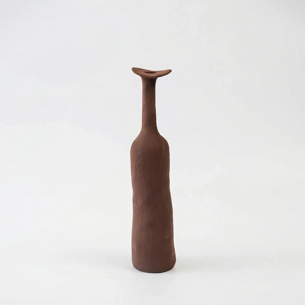 Vase Set | Hand-Shaped & Textured Earth Tones | Set of 5