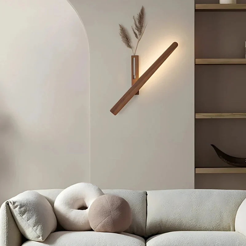 Vase Wall Light | Rechargeable & Dimmable | 360° Rotatable Head & Built-In Vase