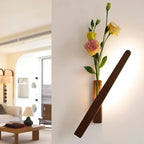 Vase Wall Light | Rechargeable & Dimmable | 360° Rotatable Head & Built-In Vase