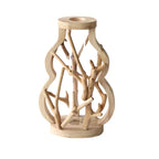 Wooden Vase | Branch-Inspired Interwoven Design | Bamboo & Wood