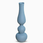 Vases | Matte Aluminum Pumpkin-Shaped & Non-Slip Base | Set of 2