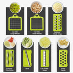 Vegetable Chopper | 4-in-1 Multi-Function & Space-Saving