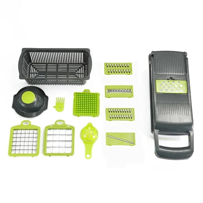 Vegetable Chopper | 4-in-1 Multi-Function & Space-Saving