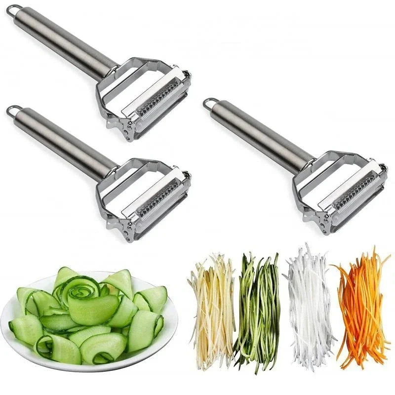 Vegetable Peeler | Dual Stainless Steel Blades | Dishwasher-Safe