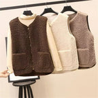 Vest | Lambswool Blend & Side Pockets