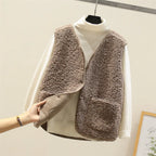 Vest | Lambswool Blend & Side Pockets