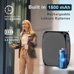 Voice Amplifier | 12-Hour Battery & Adjustable Gooseneck Mic