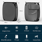 Voice Amplifier | 12-Hour Battery & Adjustable Gooseneck Mic
