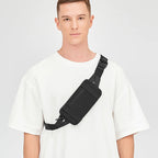 Waist Bag | Weather-Resistant & Lightweight | Multiple Zippered Compartments