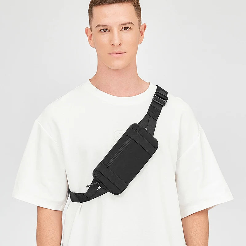 Waist Bag | Weather-Resistant & Lightweight | Multiple Zippered Compartments