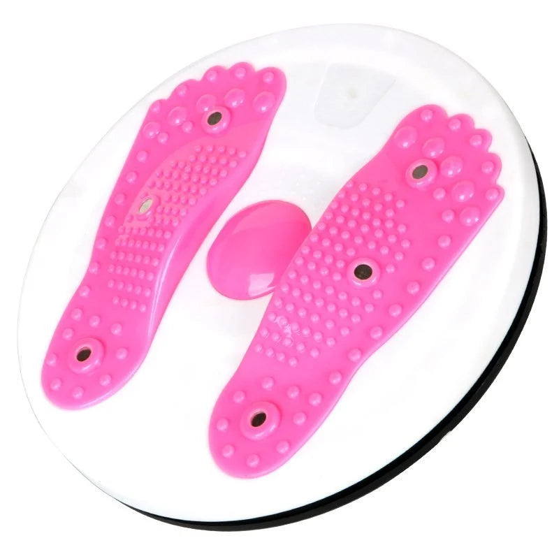 Waist Trainer | Highly Springy Twist Rope & Reflexology Wave Plate | 120 kg Capacity