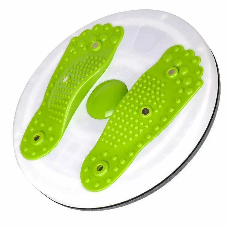 Waist Trainer | Highly Springy Twist Rope & Reflexology Wave Plate | 120 kg Capacity