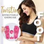Waist Trainer | Highly Springy Twist Rope & Reflexology Wave Plate | 120 kg Capacity