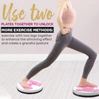 Waist Trainer | Highly Springy Twist Rope & Reflexology Wave Plate | 120 kg Capacity