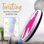 Waist Trainer | Highly Springy Twist Rope & Reflexology Wave Plate | 120 kg Capacity