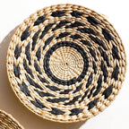 Wall Art | Handwoven Seagrass & Easy to Hang | Set of 3