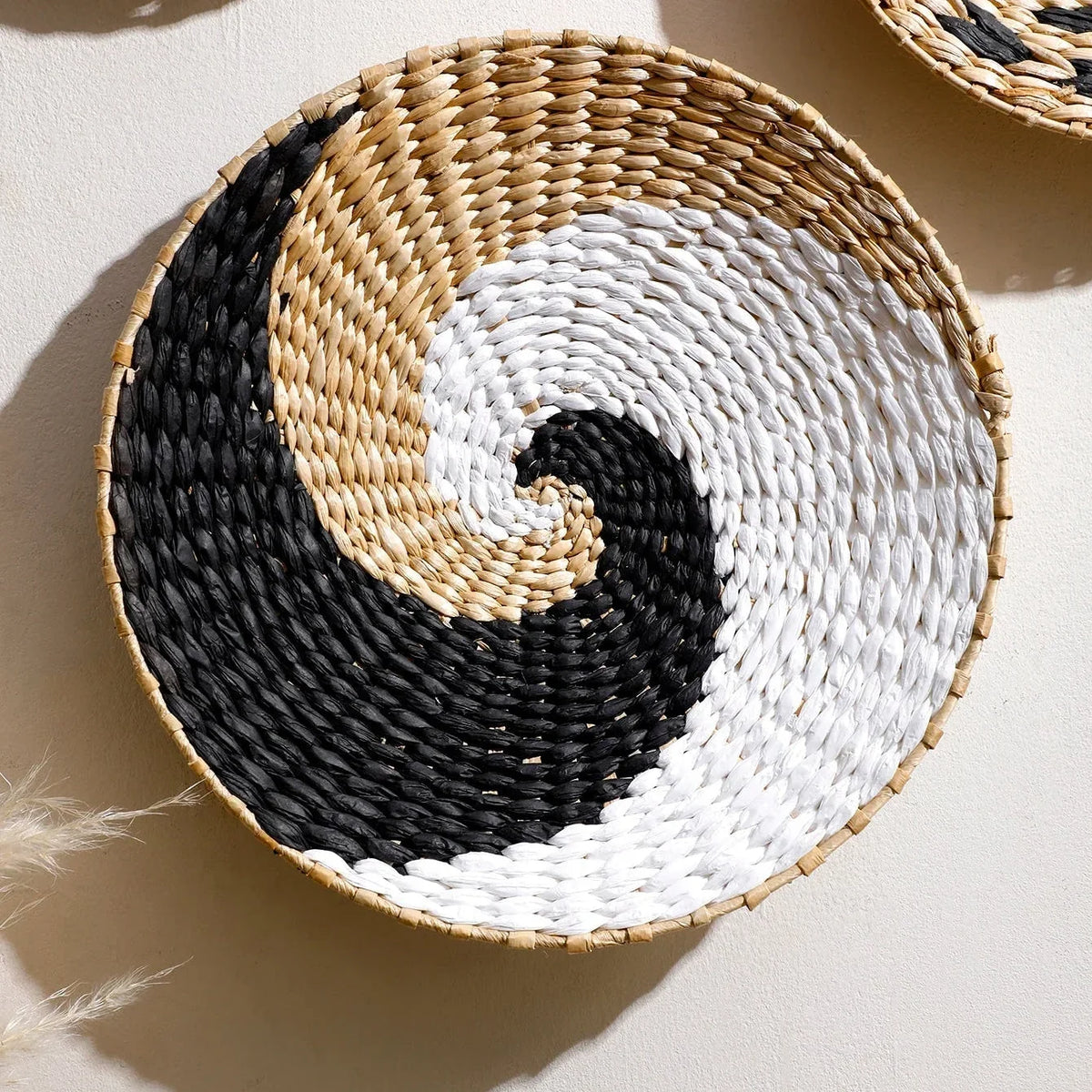 Wall Art | Handwoven Seagrass & Easy to Hang | Set of 3