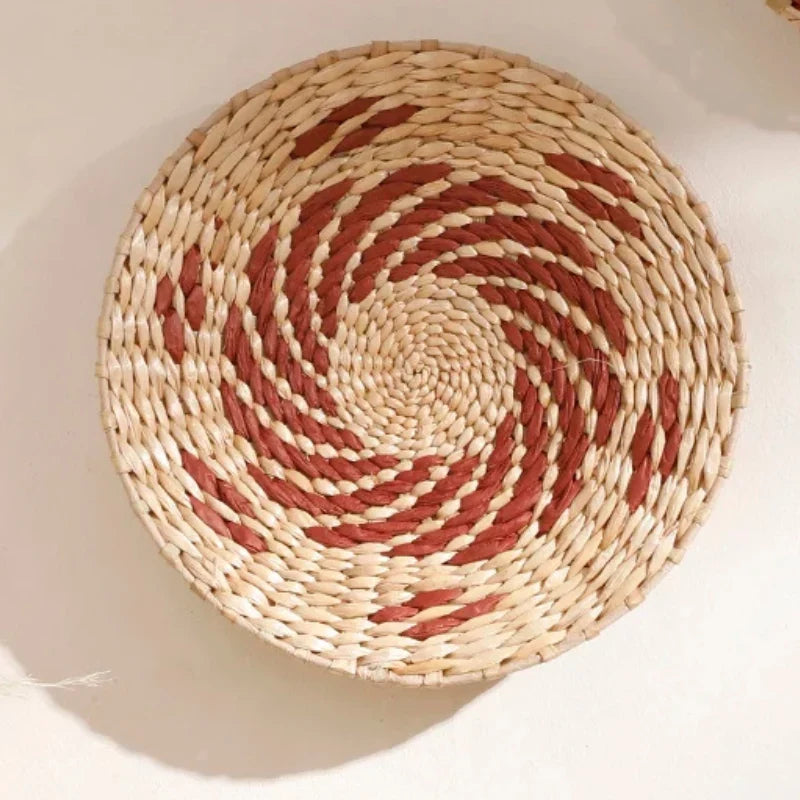 Wall Art | Handwoven Seagrass & Easy to Hang | Set of 3