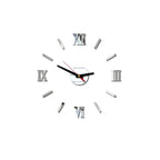 Wall Clock | 3D Sticker Design & Silent Quartz Movement