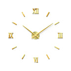 Wall Clock | 3D Sticker Design & Silent Quartz Movement