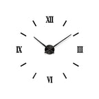 Wall Clock | 3D Sticker Design & Silent Quartz Movement
