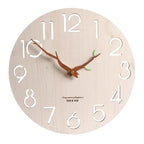 Wall Clock | Bamboo & Silent Quartz | 30 Cm