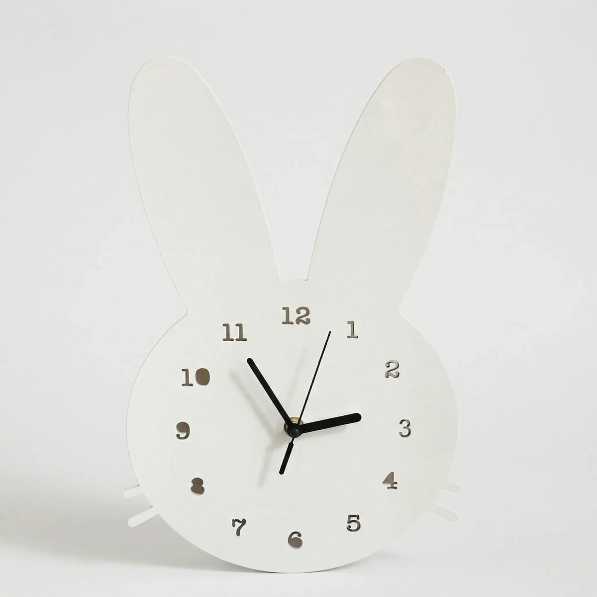 Wall Clock | Bunny Silhouette & Silent Quartz Movement