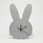Wall Clock | Bunny Silhouette & Silent Quartz Movement