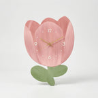 Wall Clock | Flower-Shaped & Silent Movement | 30 x 30 / 40 x 40 cm