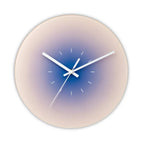 Wall Clock | Glass Case & Acrylic Dial Silent Quartz Movement | 30 cm Diameter