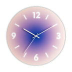 Wall Clock | Glass Case & Acrylic Dial Silent Quartz Movement | 30 cm Diameter