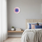 Wall Clock | Glass Case & Acrylic Dial Silent Quartz Movement | 30 cm Diameter