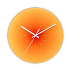 Wall Clock | Glass Case & Acrylic Dial Silent Quartz Movement | 30 cm Diameter