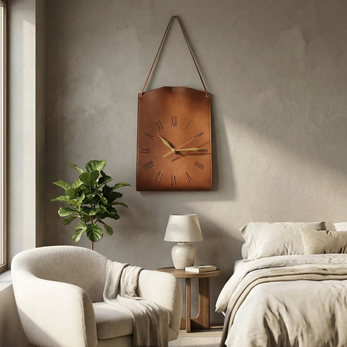 Wall Clock | Handbag Silhouette Gold Hands & Silent Quartz