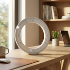 Wall Clock | LED Ring Display & USB-Powered | 30 cm