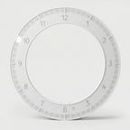 Wall Clock | LED Ring Display & USB-Powered | 30 cm