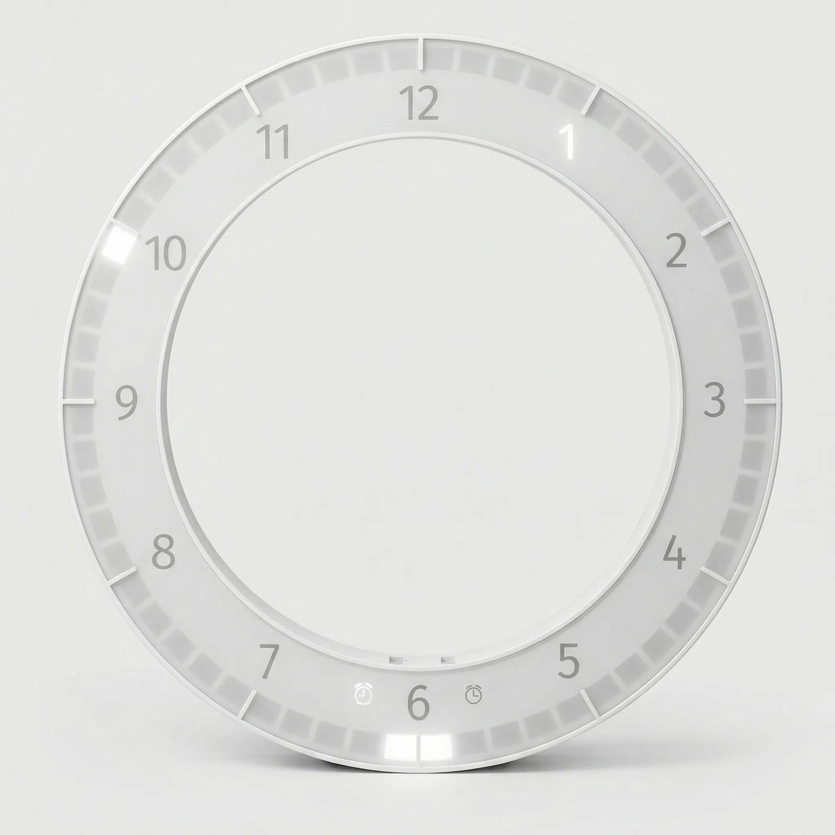 Wall Clock | LED Ring Display & USB-Powered | 30 cm