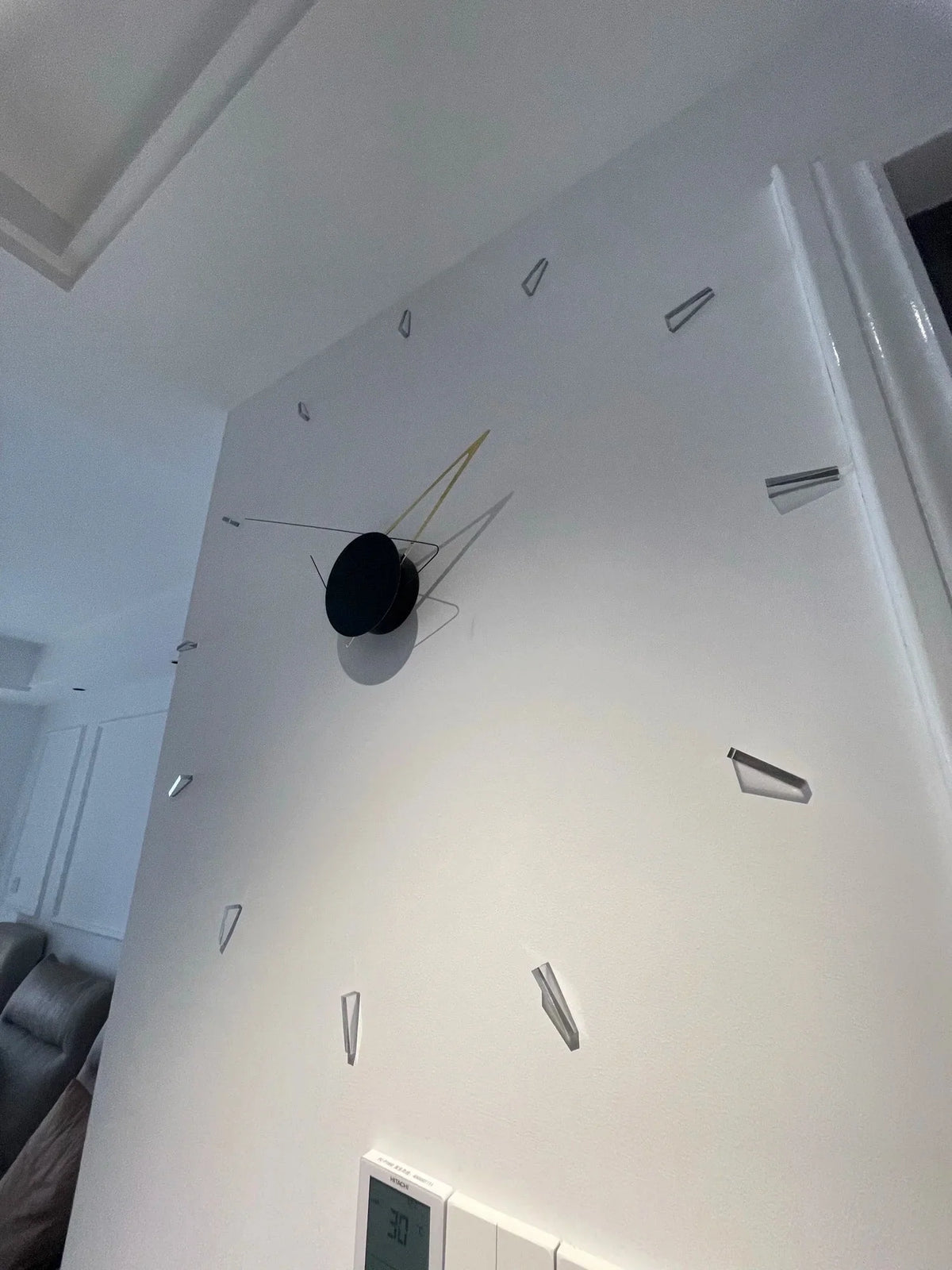 Wall Clock | Minimalist Design & Silent Movement | 30 x 30 cm