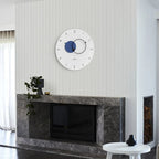 Wall Clock | Scandinavian Minimalist & Easy-to-Read | 38 cm Diameter