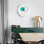 Wall Clock | Scandinavian Minimalist & Easy-to-Read | 38 cm Diameter