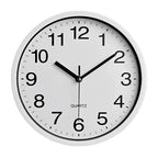 Wall Clock | Silent Analog Quartz | 10-Inch Diameter