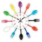 Wall Clock | Silent Quartz Metal | 30 cm Diameter