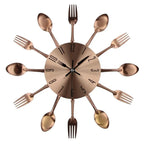 Wall Clock | Silent Quartz Metal | 30 cm Diameter