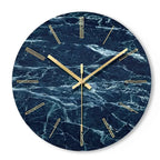 Wall Clock | Silent Quartz Movement & Glass Face | 12-Inch