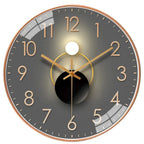Wall Clock | Silent Quartz Movement | Light & Shadow Design