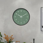 Wall Clock | Silent Quartz Movement & Minimalist Design | 20 cm Diameter