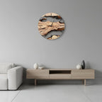 Wall Clock | Silent Quartz Movement & Wood Finish