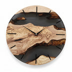 Wall Clock | Silent Quartz Movement & Wood Finish